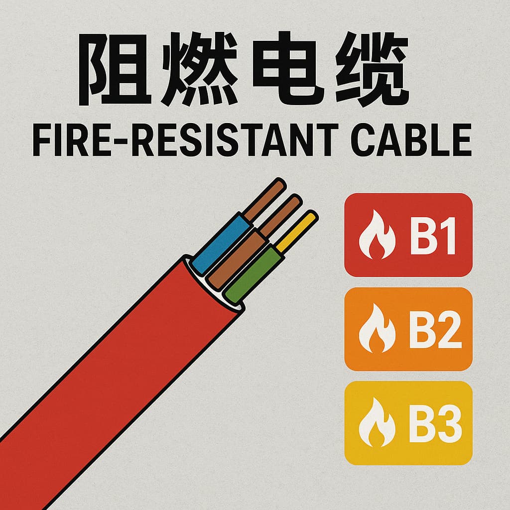 什么是阻燃电缆？？？？B1、B2、B3级的区别你相识吗？？？？